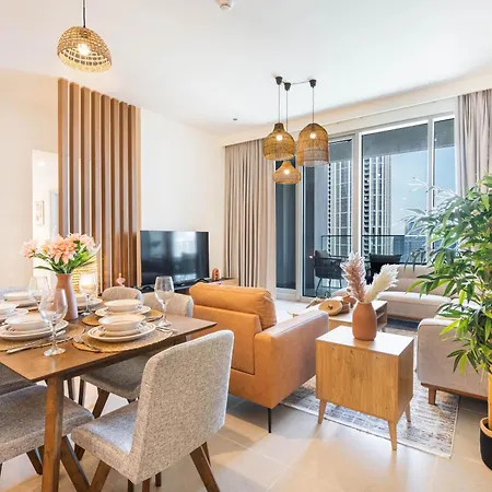 Appartement Luxury 3Bhk, Burj Khalifa & Dancing Fountain View à Dubaï Extérieur photo