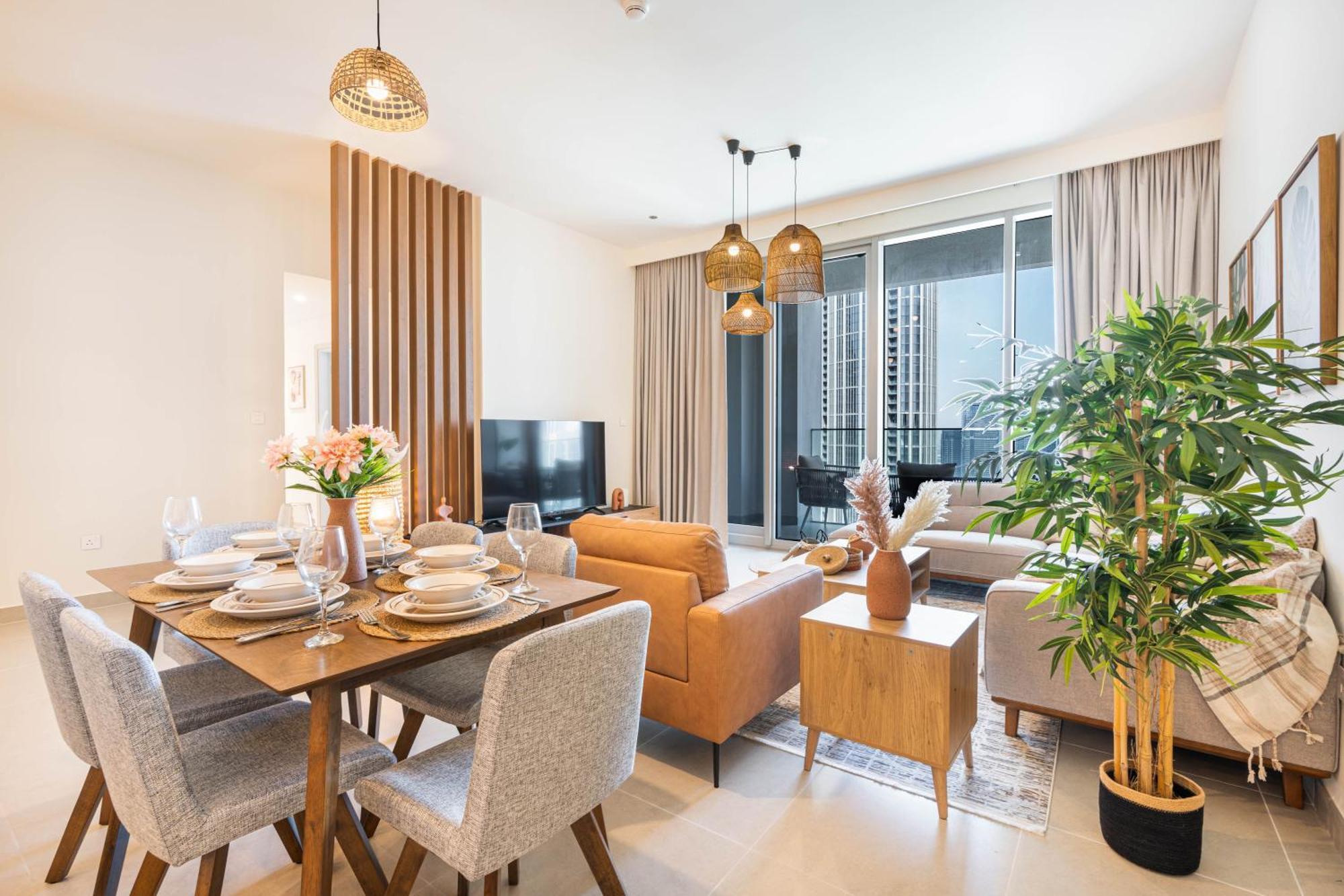 Appartement Luxury 3bhk, Burj Khalifa & Dancing Fountain View *