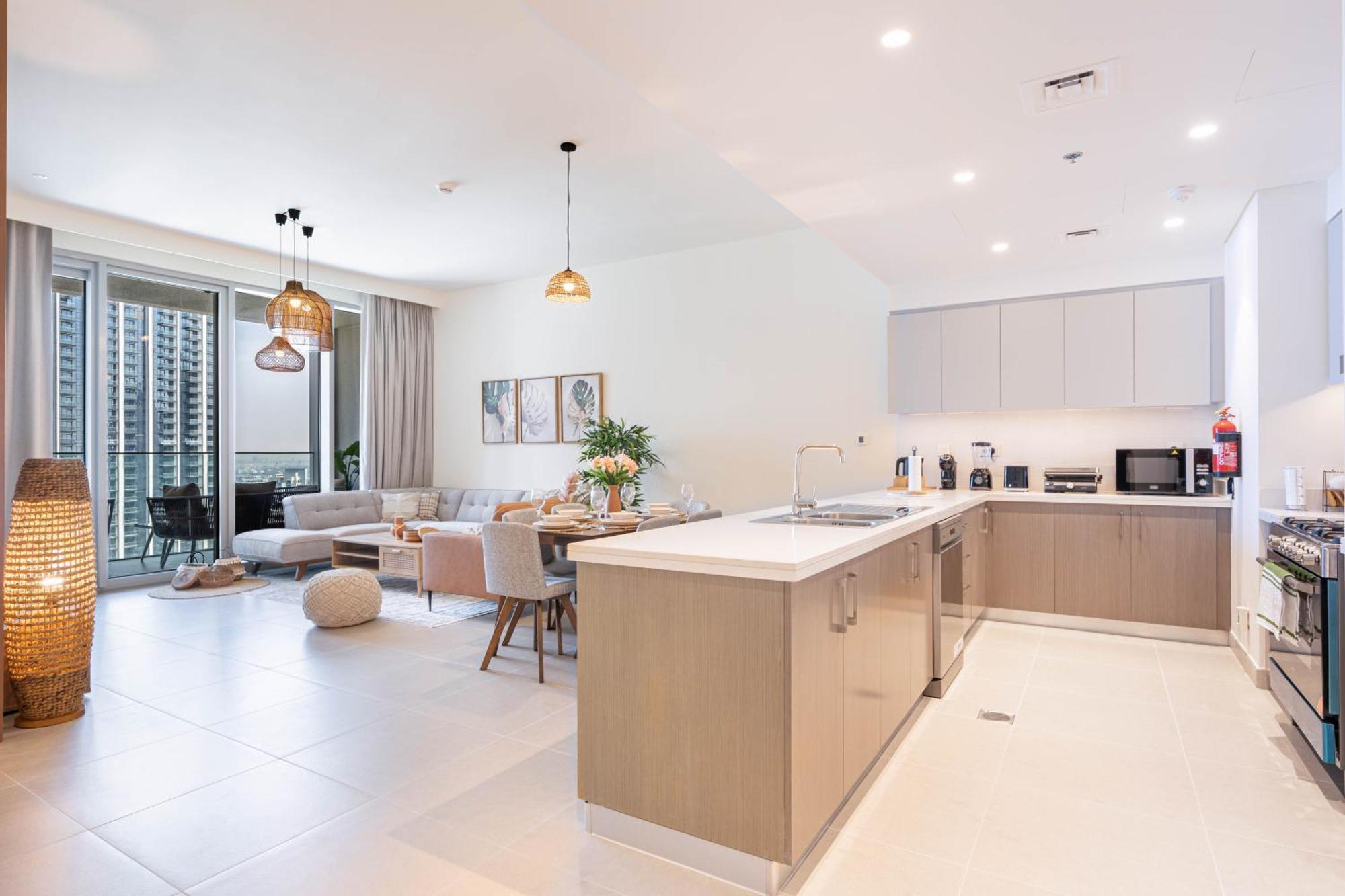 Luxury 3bhk, Burj Khalifa & Dancing Fountain View Dubaï