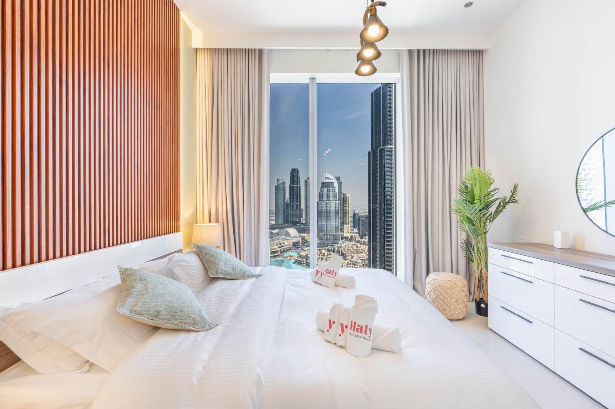 Luxury 3bhk, Burj Khalifa & Dancing Fountain View Appartement Dubaï